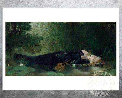 Jean - Baptiste (James) Bertrand "Ophelia" (c.1872) - Mabon Gallery