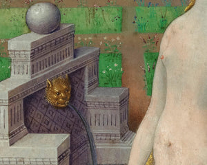 Jean Bourdichon "Bathsheba Bathing" (c.1498) - Mabon Gallery