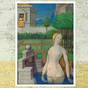Jean Bourdichon "Bathsheba Bathing" (c.1498) - Mabon Gallery