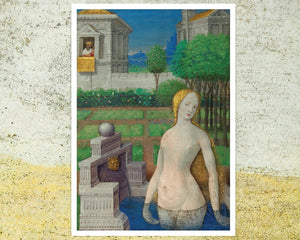 Jean Bourdichon "Bathsheba Bathing" (c.1498) - Mabon Gallery