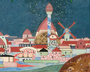 Jean De Bosschère "The City Curious" (c.1920) - Mabon Gallery