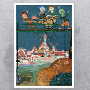 Jean De Bosschère "The City Curious" (c.1920) - Mabon Gallery