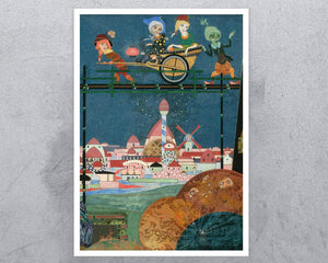 Jean De Bosschère "The City Curious" (c.1920) - Mabon Gallery