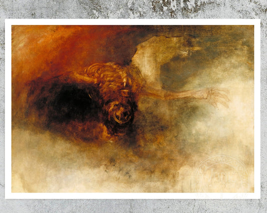J.M.W Turner "Death on the Pale Horse" (c.1825) - Mabon Gallery