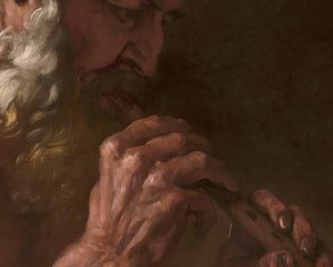 Johann Carl Loth "Faun Playing the Pipe" (c.1650) - Mabon Gallery