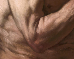 Johann Carl Loth "Faun Playing the Pipe" (c.1650) - Mabon Gallery