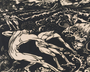 Johannes Frederik Engelbert ten Klooster "The Fishers" (c.1921) - Mabon Gallery