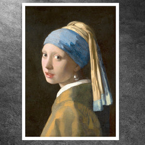 Johannes Vermeer "Girl With The Pearl Earring" (c.1665) - Mabon Gallery