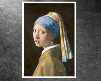 Johannes Vermeer "Girl With The Pearl Earring" (c.1665) - Mabon Gallery