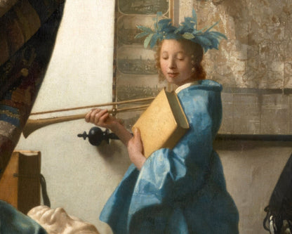 Johannes Vermeer "The Art of Painting" (c.1666) - Mabon Gallery