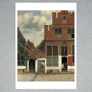 Johannes Vermeer "The Little Street" (c.1657-1658) - Mabon Gallery