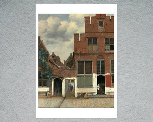 Johannes Vermeer "The Little Street" (c.1657-1658) - Mabon Gallery