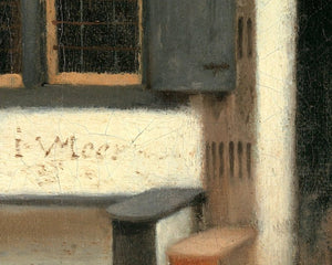 Johannes Vermeer "The Little Street" (c.1657-1658) - Mabon Gallery
