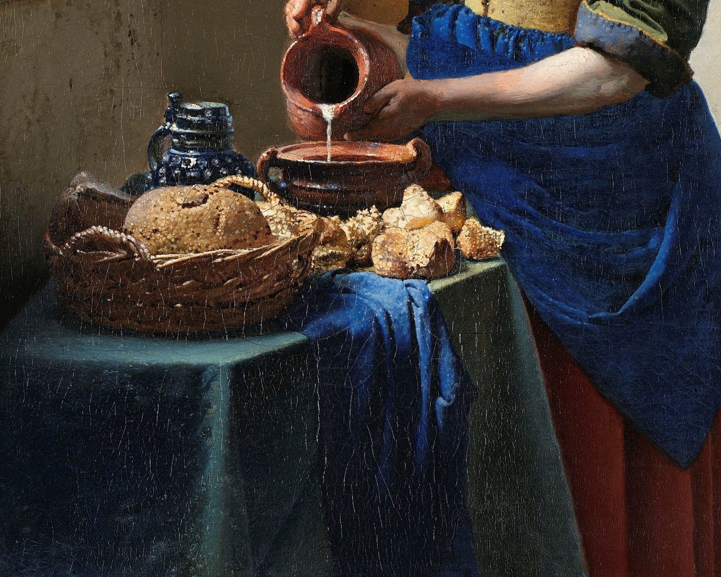 Johannes Vermeer "The Milkmaid" (c.1657 - 1658) - Mabon Gallery
