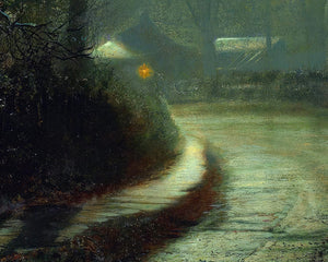 John Atkinson Grimshaw "Nearing Home" (c.1877) - Mabon Gallery