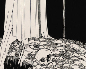 John Austen "Hamlet" (c.1922) Vintage Book Illustration - Mabon Gallery