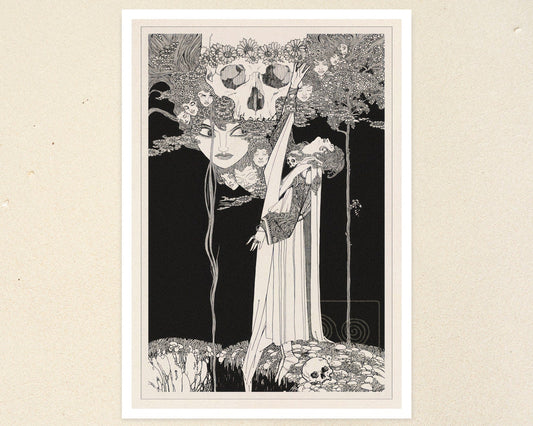 John Austen "Hamlet" (c.1922) Vintage Book Illustration - Mabon Gallery