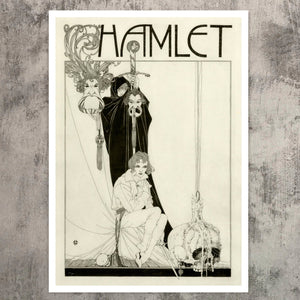 John Austen "Hamlet" (c.1922) William Shakespeare - Mabon Gallery