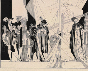 John Austen "Hamlet: Dramatis Personae" (c.1922) - Mabon Gallery