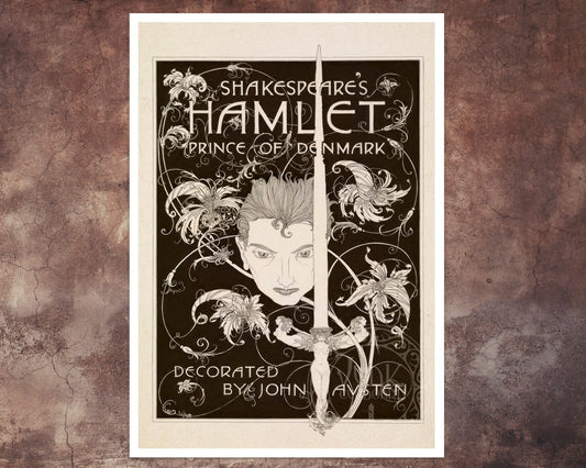 John Austen "Hamlet - Fronticepiece" (c.1922) - Mabon Gallery