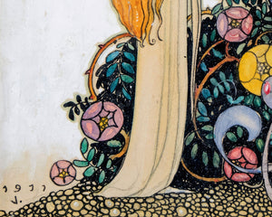 John Bauer "Fågel Blå - Blue Bird" (c.1911) - Mabon Gallery