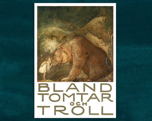 John Bauer "Poor Little Bear" (c.1913) - Mabon Gallery