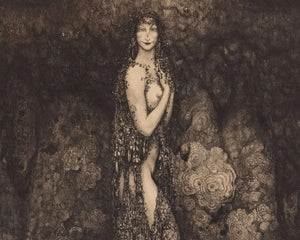 John Bauer "Sagomotiv Med Troll" (c.1916) - Mabon Gallery