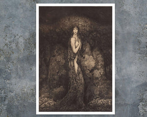 John Bauer "Sagomotiv Med Troll" (c.1916) - Mabon Gallery