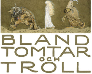 John Bauer "The Princess and the Trolls" (c.1913) - Mabon Gallery