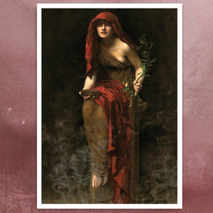 John Collier "The Priestess of Delphi" (c.1891) - Mabon Gallery