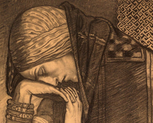 John Duncan "Deirdre Of The Sorrows" (c.1910) - Mabon Gallery