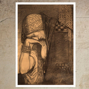 John Duncan "Deirdre Of The Sorrows" (c.1910) - Mabon Gallery