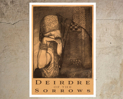 John Duncan "Deirdre Of The Sorrows" (c.1910) - Mabon Gallery