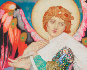 John Duncan "St Bride" (c.1913) - Mabon Gallery