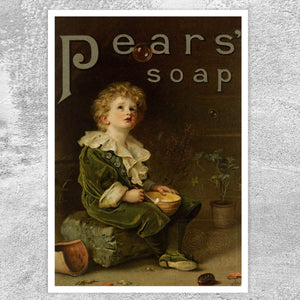 John Everett Millais "Bubbles" (c.1888) Pears' Soap Advertisment - Mabon Gallery