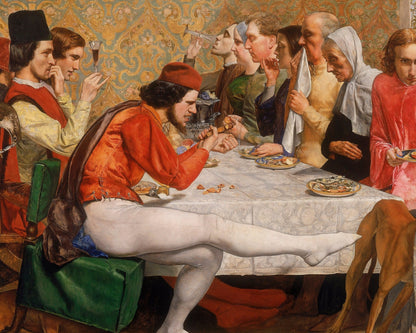 John Everett Millais "Isabella" (c.1848) - Mabon Gallery