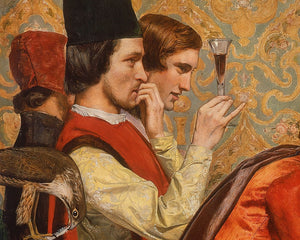 John Everett Millais "Isabella" (c.1848) - Mabon Gallery