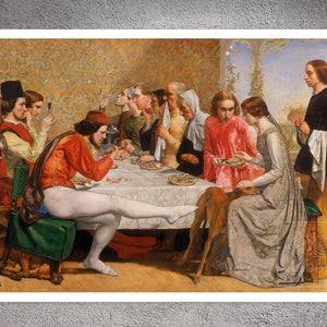 John Everett Millais "Isabella" (c.1848) - Mabon Gallery