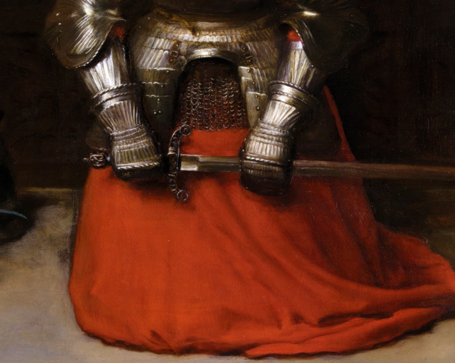 John Everett Millais "Joan of Arc" (c.1865) - Mabon Gallery
