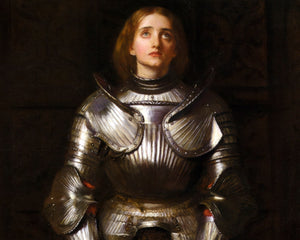 John Everett Millais "Joan of Arc" (c.1865) - Mabon Gallery