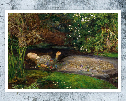 John Everett Millais "Ophelia" (1851–52) - Mabon Gallery