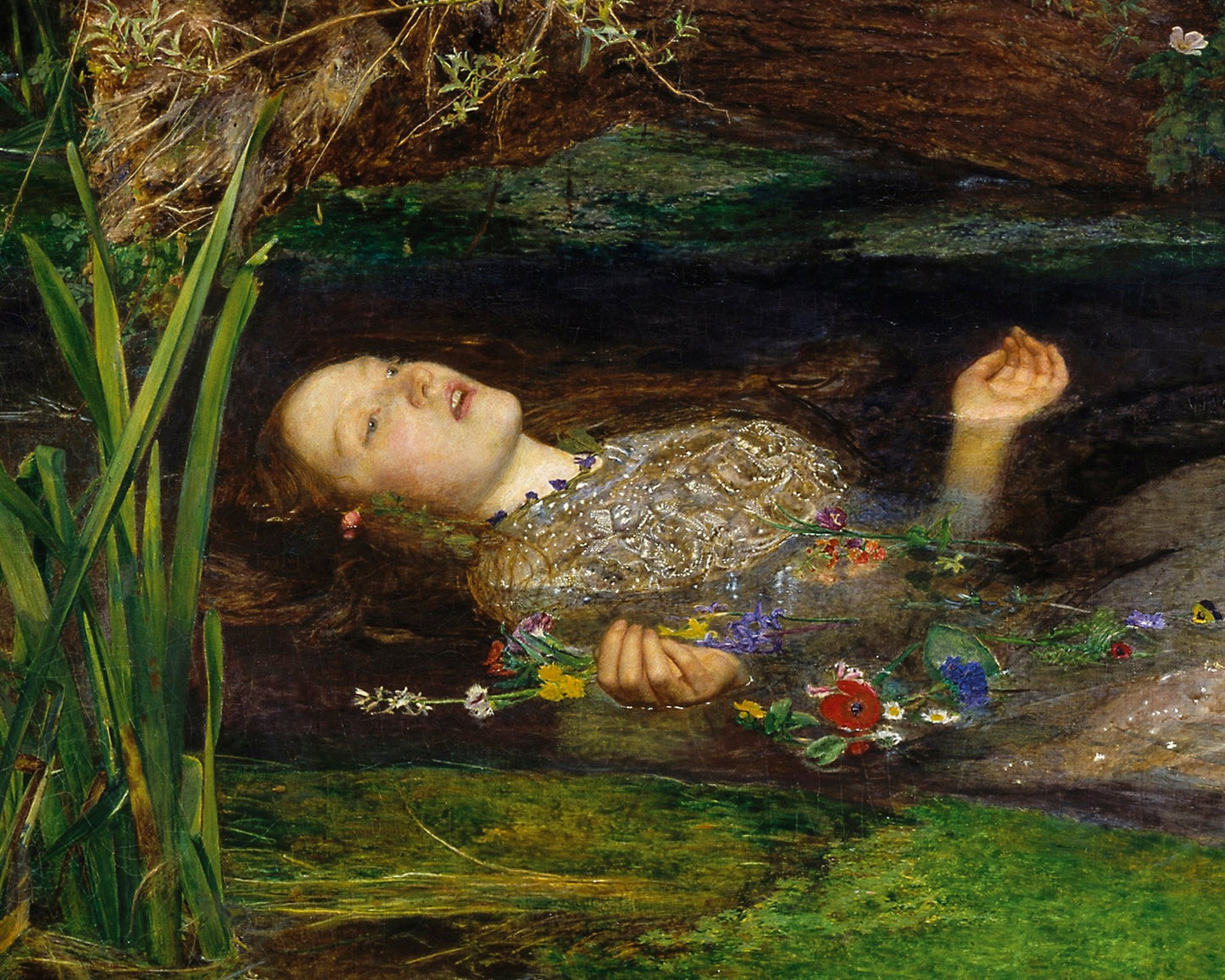 John Everett Millais "Ophelia" (1851–52) - Mabon Gallery