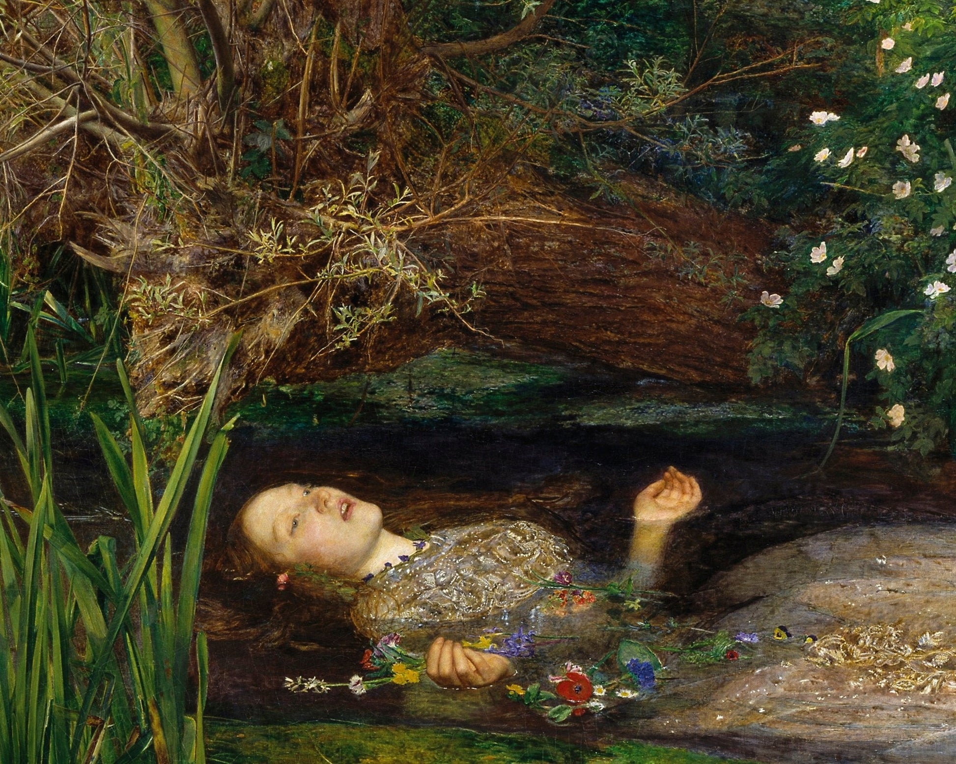 John Everett Millais "Ophelia" (1851–52) - Mabon Gallery