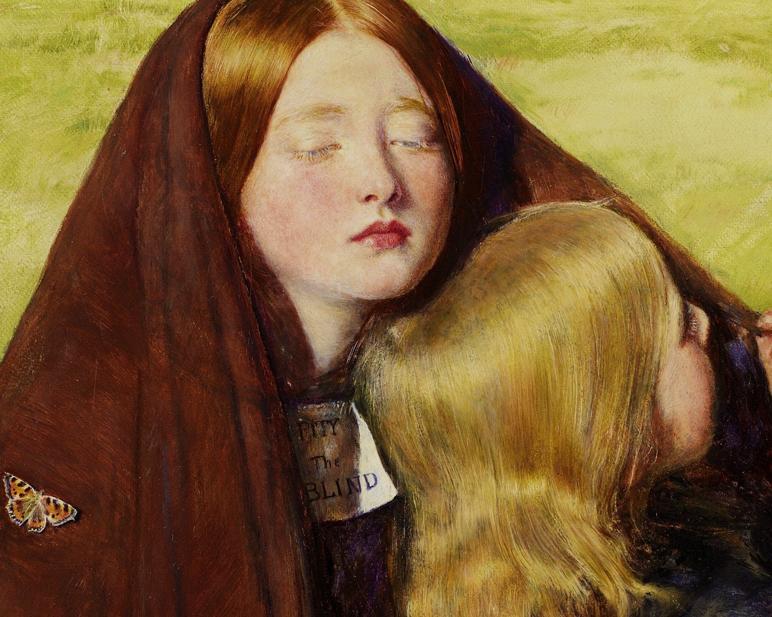 John Everett Millais "The Blind Girl" (c.1856) - Mabon Gallery