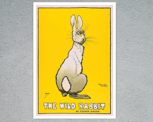 John Hassall "The Wild Rabbit" (c.1899) - Mabon Gallery
