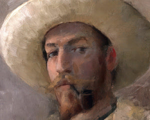 John Lavery "Portrait of Gaines Ruger Donoho" (c.1883) - Mabon Gallery