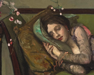 John Lavery "The Green Sofa" (c.1903) - Mabon Gallery