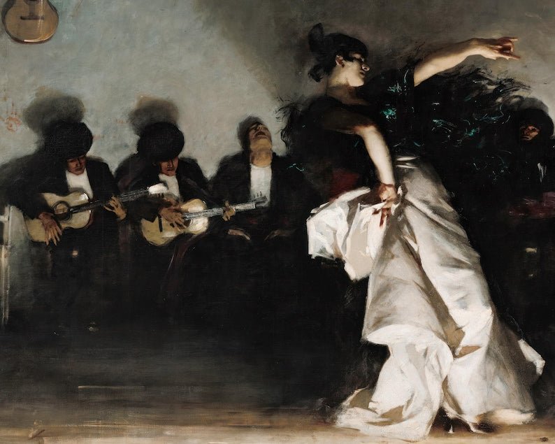 John Singer Sargent "El Jaleo" (c.1882) - Mabon Gallery