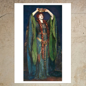 John Singer Sargent "Ellen Terry as Lady Macbeth" (c.1889) - Mabon Gallery