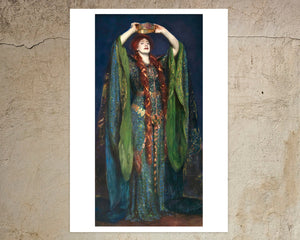 John Singer Sargent "Ellen Terry as Lady Macbeth" (c.1889) - Mabon Gallery
